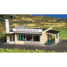 Bachmann N Built-Up Drive-Up Bank # 45804