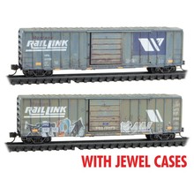 Micro Trains N Montana Rail Link weathered 3-Pack Car set  # 983 05 032