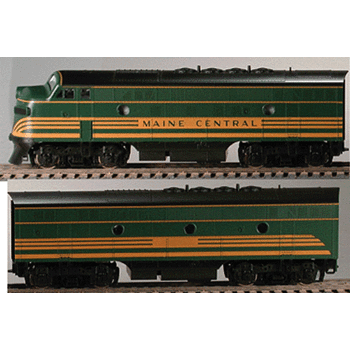 Bowser HO DC Maine Central F7 Diesel Loco #17231