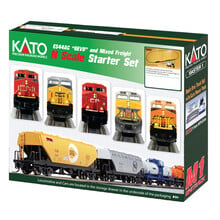 Kato Trains Kato N Scale Union Pacific  ES44AC Starter Train Set # 106-0023