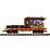 PIKO G Halloween work Caboose # 38790