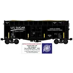 Ready Made Trains RMT O U.S. Sugar Cane woodchip Hopper Car # RMT-86499-20