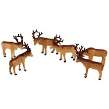 Lionel O Polar Express Caribou Figures # 6-24251