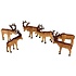 Lionel O Polar Express Caribou Figures # 6-24251