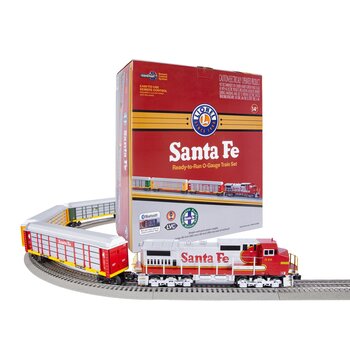 Lionel O RTR LionChief SF C44-8 Autorack Set w/ Bluetooth 5.0 # 2323030