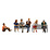 Woodland Scenics N Scale People Sitting # 2129