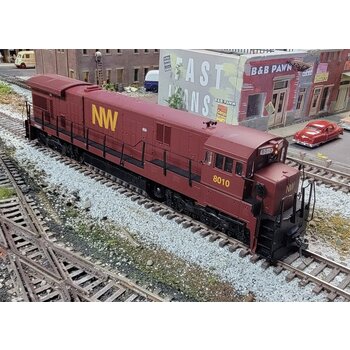 Atlas HO N&W #8010 GE C30-7 Diesel Loco  # 8614
