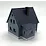 Ready Island Hobby Rock Island Hobby N scale Blue with Black Roof House # 043109