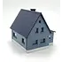 Ready Island Hobby Rock Island Hobby N scale Blue with Black Roof House # 043109