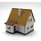 Ready Island Hobby Rock Island Hobby N scale White with Beige Roof House # 043109