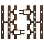 Atlas O 3-Tie Snap-Lock Clips/Wood Ties # 6057