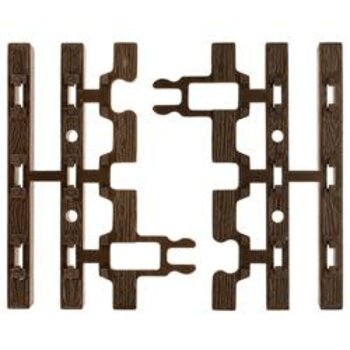Atlas O 3-Tie Snap-Lock Clips/Wood Ties # 6057