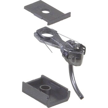 Kadee Kadee # 153 HO Scale Whisker® Scale Metal Couplers with Gearboxes - Short (1/4") Centerset Shank