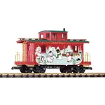 Piko G Christmas Wood Caboose # 38967