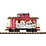 Piko G Christmas Wood Caboose # 38967