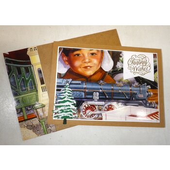 Greeting Card 5 x 7 "The Prewar Years" (a) Christmas Wishes # KD296001