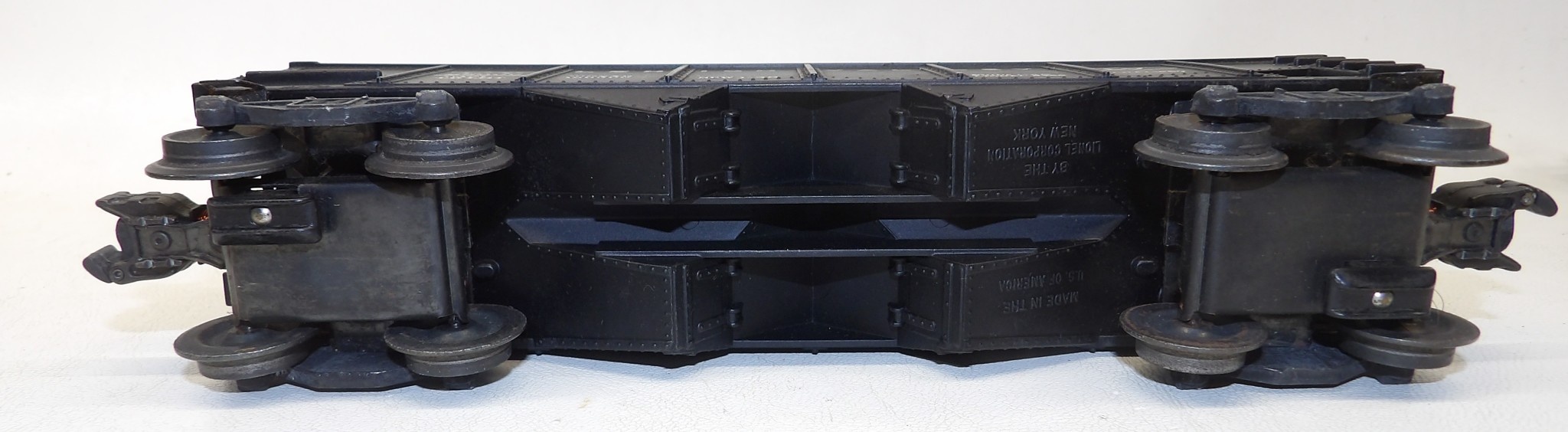 Vintage Lionel Lehigh Valley Hopper car 2456 Trains on Tracks LLC.