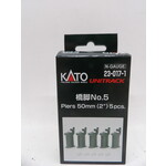 Kato Trains Kato N scale No.5 Piers 50 MM (2") 5 pcs # 23-017-1