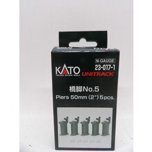 Kato Trains Kato N scale No.5 Piers 50 MM (2") 5 pcs # 23-017-1