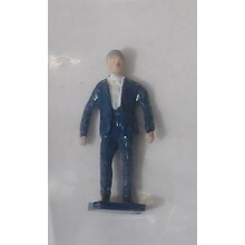 Kramer Products Kramer Products N scale standing business man, blue suit # F-15