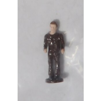 Kramer Products Kramer Products N scale standing man, brown suit # F-7