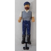 LGB G scale Figure for handcar, movable arms