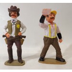 LGB G scale Western sheriff and clerk (from 5049 set)