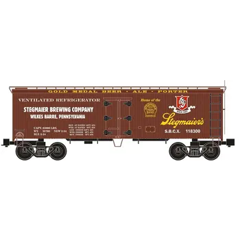 Ready Made Trains Ready Made Trains O Stegmaier Beer36' Wood side Reefer car # RMT-86189