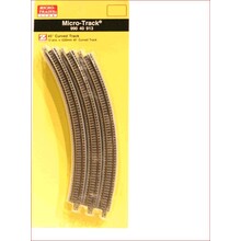 Micro Trains Z Line R220 mm 45 degree Curved Tracks 12 Pieces # 990 40 913