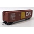 Micro Trains Z Scale Canadian National 50' Standard Plug Door Boxcar # 13624-2