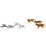 Lionel O Polar Express Wolves & Rabbits Animal Pack # 6-24252