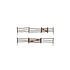 Woodland Scenics O Scale Log Fence # A3001