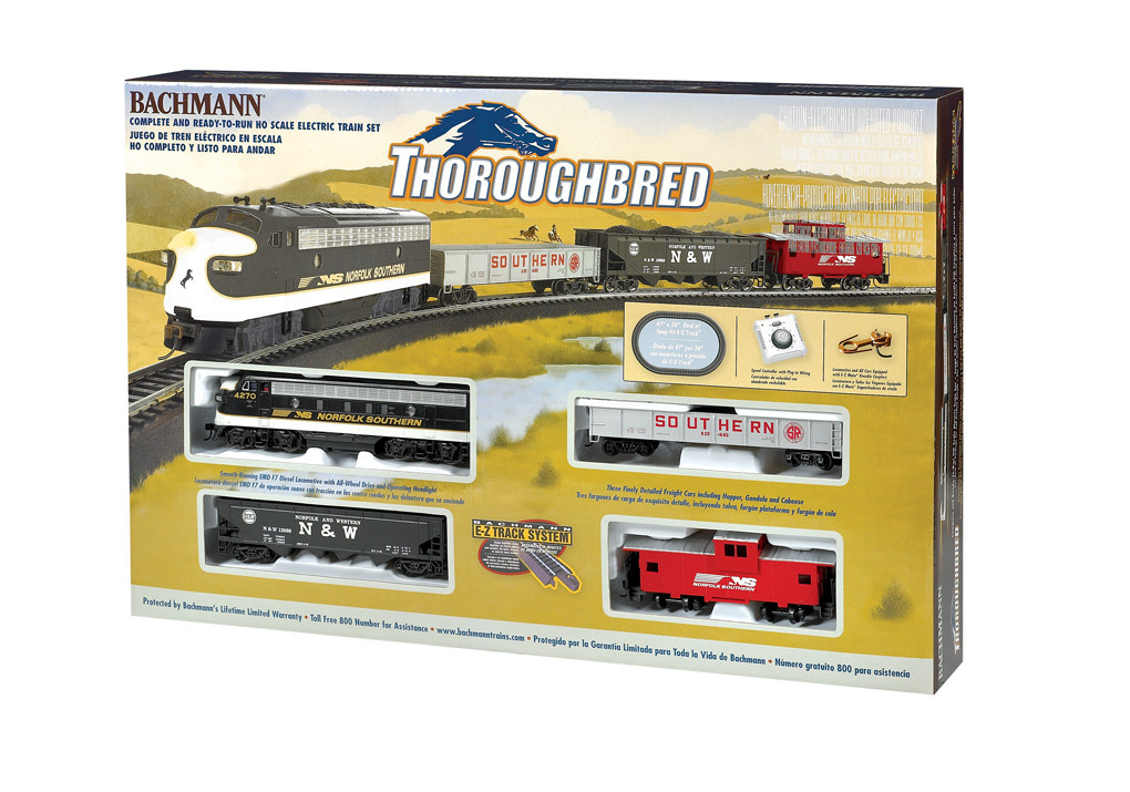Bachmann HO Thoroughbred Set Norfolk Southern Diesel # 00691 Bachmann HO Thoroughbred Set Norfolk Southern Diesel # 00691