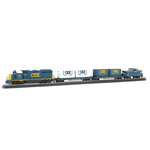 Bachmann HI CSX Coastliner RTR HO Scale Train Set 00734
