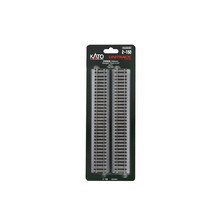 Kato Trains Kato HO Straight Roadbed Track Section - Unitrack 9-3/4" 246mm pkg (4 ) # 2-150