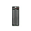 Kato Trains Kato HO Straight Roadbed Track Section - Unitrack 9-3/4" 246mm pkg (4 ) # 2-150