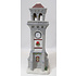 Porcelain Christmas Village Grey Bell tower