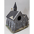 Porcelain Christmas Village Large grey stone Church