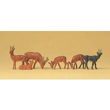 Preiser Preiser HO Scale Reindeer Set #2 14178
