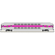 Atlas HO Scale MBTA #754 Modern Commuter Multi-Level Trailer Car # 20 007 397