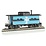 Bachmann HO Scale Boston & Maine Steel Caboose # 16818