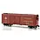 Bowser HO Pennsylvania Circle Keystone #69322 Turtle Roof Box Car # 43320