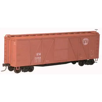 Accurail Accurail HO Boston & Maine 40' Single Sheath Wood  Boxcar kit # 1809
