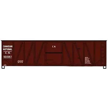 Accurail Accurail HO Canadian National 40' Single Sheath Wood Box car kit # 4121