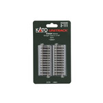 Kato Trains Kato HO Unitrack Straight Track 3-11/16" (94mm) 2 pk # 2-111