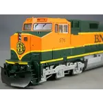 Kato Trains Kato HO scale BNSF  #976 GE C44-9W "Dash 9" # 37-1901