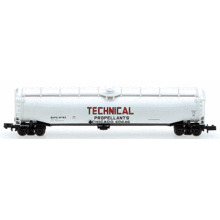 Atlas N Scale 33,000 Technical Propellants Tank Car # 37041