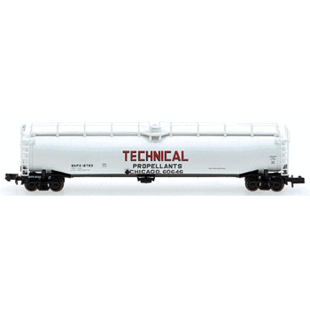 Atlas N Scale 33,000 Technical Propellants Tank Car # 37041