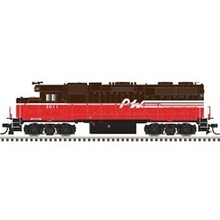 Atlas N Scale DC Providence & Worcester GP-38 Diesel Loco # 40005609