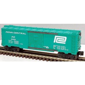 Lionel O scale Penn Central Green boxcar 9201